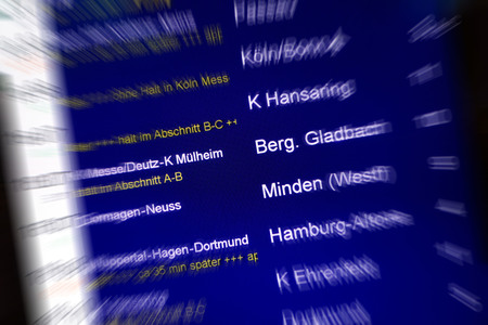 Symbolbild Fahrplan