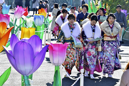 'Coming of Age Day' in Tokio