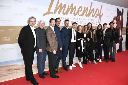 Filmpremiere 'Immenhof - Das Abenteuer eines Sommers' in München