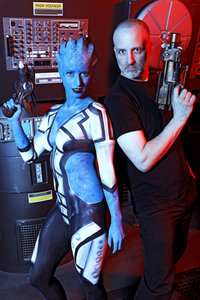 GEEK ART: 'Mass Effect' Bodypainting