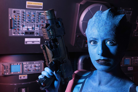GEEK ART: 'Mass Effect' Bodypainting