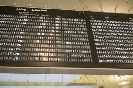 Verdi Warnstreik des Sicherheitspersonals am Flughafen Hannover