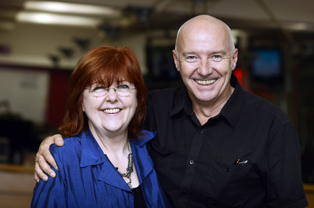 Maggie Reilly und Midge Ure bei Hitradio Antenne in Hannover