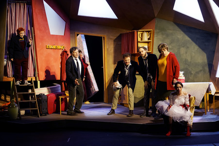 Theaterprobe 'Hase Hase' in Berlin