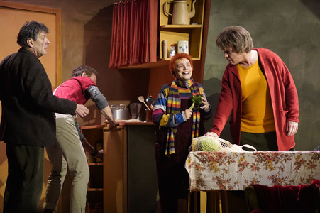 Theaterprobe 'Hase Hase' in Berlin