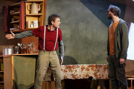 Theaterprobe 'Hase Hase' in Berlin