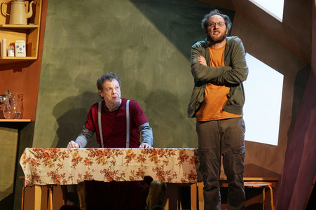 Theaterprobe 'Hase Hase' in Berlin