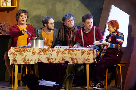 Theaterprobe 'Hase Hase' in Berlin