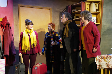 Theaterprobe 'Hase Hase' in Berlin