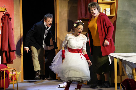 Theaterprobe 'Hase Hase' in Berlin
