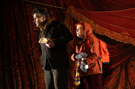 Theaterprobe 'Hase Hase' in Berlin