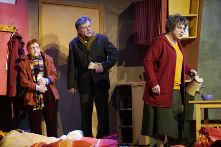 Theaterprobe 'Hase Hase' in Berlin