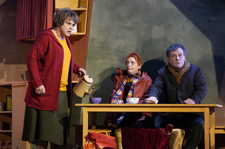 Theaterprobe 'Hase Hase' in Berlin