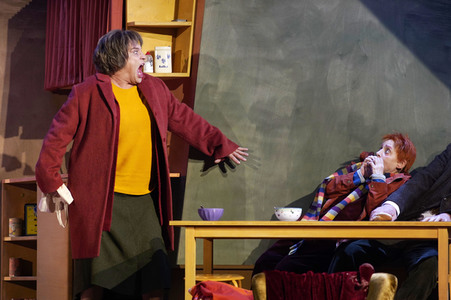 Theaterprobe 'Hase Hase' in Berlin