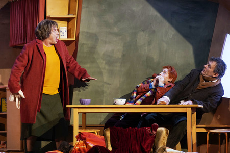 Theaterprobe 'Hase Hase' in Berlin