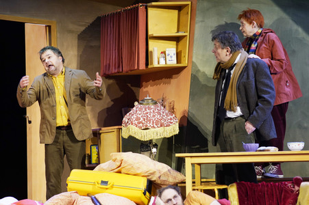 Theaterprobe 'Hase Hase' in Berlin