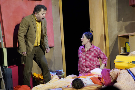 Theaterprobe 'Hase Hase' in Berlin