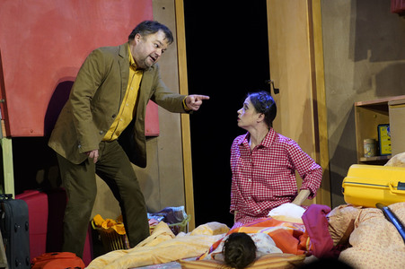 Theaterprobe 'Hase Hase' in Berlin