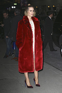 Sarah Paulson bei 'The Late Show with Stephen Colbert' in New York