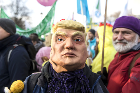 Demonstration 'Wir haben es satt!' in Berlin