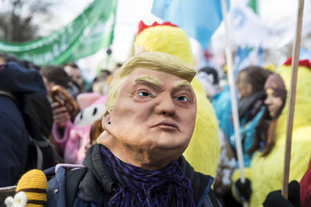 Demonstration 'Wir haben es satt!' in Berlin