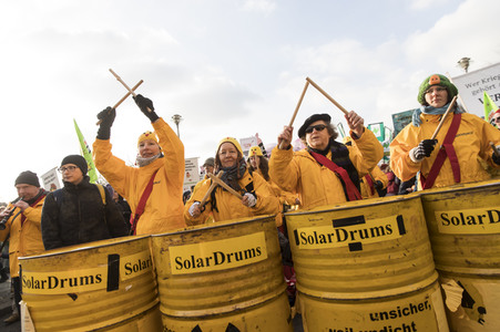Demonstration 'Wir haben es satt!' in Berlin