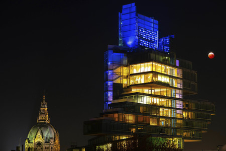 Mondfinsternis über Hannover