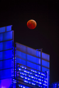 Mondfinsternis über Hannover