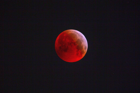 Mondfinsternis über Hannover