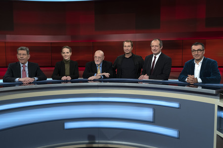 Talkshow 'hart aber fair' in Berlin