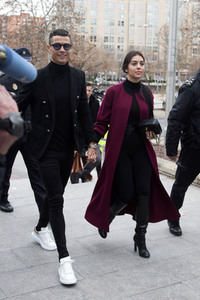 Cristiano Ronaldo am Landgericht in Madrid