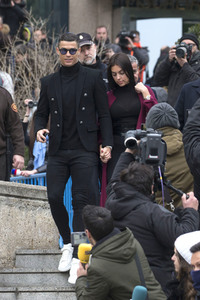 Cristiano Ronaldo am Landgericht in Madrid