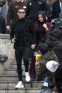 Cristiano Ronaldo am Landgericht in Madrid