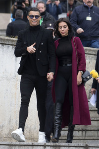 Cristiano Ronaldo am Landgericht in Madrid