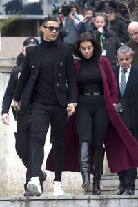 Cristiano Ronaldo am Landgericht in Madrid