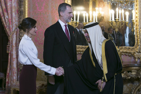 Empfang des Diplomatischen Corps in Madrid
