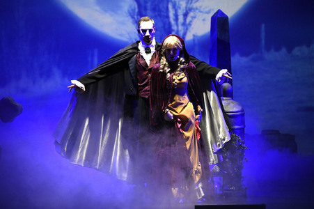 Musicalaufführung 'Das Phantom der Oper' in München