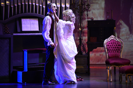 Musicalaufführung 'Das Phantom der Oper' in München