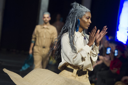 Eduardo Navarrete Fashion Show auf der Mercedes-Benz Fashion Week Madrid Herbst/Winter 2019