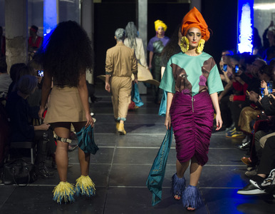 Eduardo Navarrete Fashion Show auf der Mercedes-Benz Fashion Week Madrid Herbst/Winter 2019