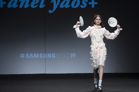 Anel Yaos Fashion Show auf der Mercedes-Benz Fashion Week Madrid Herbst/Winter 2019