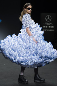 Anel Yaos Fashion Show auf der Mercedes-Benz Fashion Week Madrid Herbst/Winter 2019