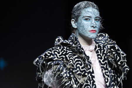 Anel Yaos Fashion Show auf der Mercedes-Benz Fashion Week Madrid Herbst/Winter 2019