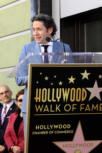 Gustavo Dudamel erhält einen Stern auf dem Hollywood Walk of Fame in Los Angeles