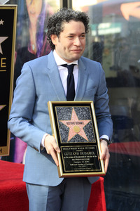 Gustavo Dudamel erhält einen Stern auf dem Hollywood Walk of Fame in Los Angeles
