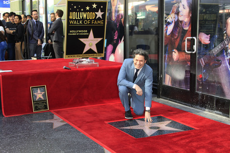 Gustavo Dudamel erhält einen Stern auf dem Hollywood Walk of Fame in Los Angeles