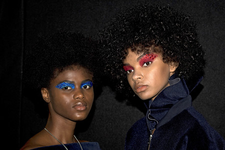 Ana Locking Fashion Show auf der Mercedes-Benz Fashion Week Madrid Herbst/Winter 2019