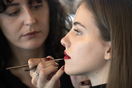 Duyos Fashion Show auf der Mercedes-Benz Fashion Week Madrid Herbst/Winter 2019