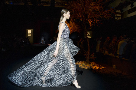 Hannibal Laguna Fashion Show auf der Mercedes-Benz Fashion Week Madrid Herbst/Winter 2019