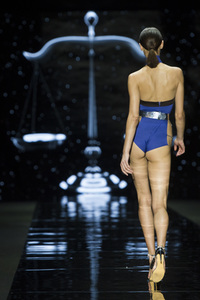Andrés Sardá Fashion Show auf der Mercedes-Benz Fashion Week Madrid Herbst/Winter 2019